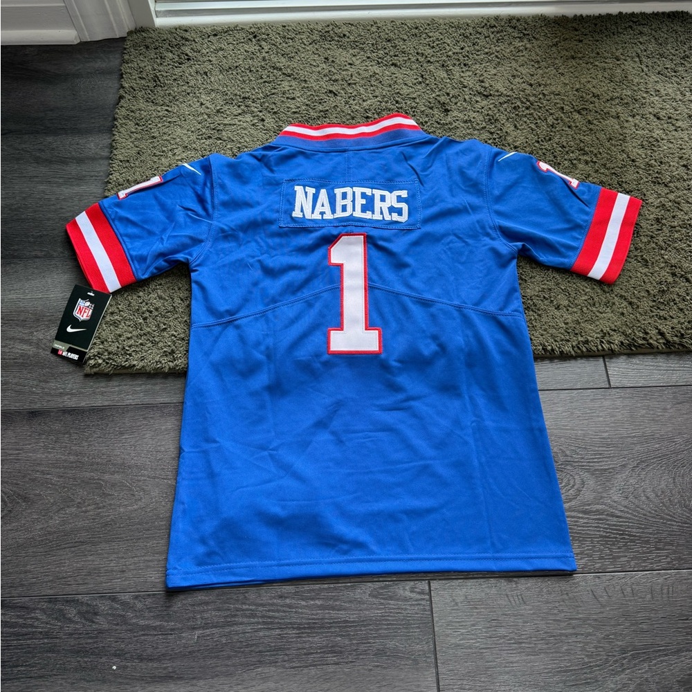 Kids NFL Giants Jersey -Nabers -Medium